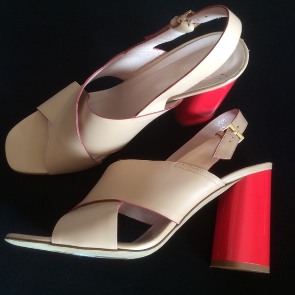 kate spade Shoes - Kate Spade Criss Cross Open Toe Sandals, Sz 9M